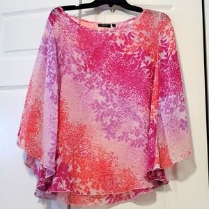 Apt 9 ladies sheer blouse large